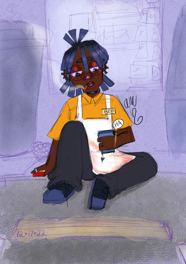 Taking break